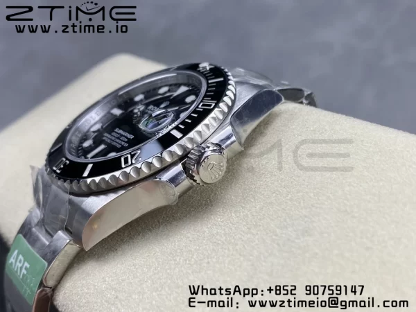 Rolex Submariner 116610 LN Black Ceramic ARF 904L 1:1 Best Edition on SS Bracelet SA3135 - Super Clone Watch | 1:1 Best Version