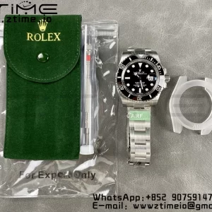 Rolex Submariner 116610 LN Black Ceramic ARF 904L 1:1 Best Edition on SS Bracelet SA3135 - Super Clone Watch | 1:1 Best Version