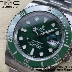 Rolex Submariner 116610 LV Verde Cerámica ARF 904L 1:1 Mejor Edición en SS Pulsera SA3135 - Super Clone Watch | 1:1 Mejor Versión