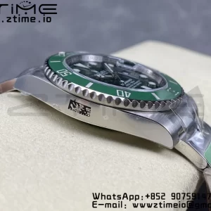 Rolex Submariner 116610 LV Verde Cerámica ARF 904L 1:1 Mejor Edición en SS Pulsera SA3135 - Super Clone Watch | 1:1 Mejor Versión