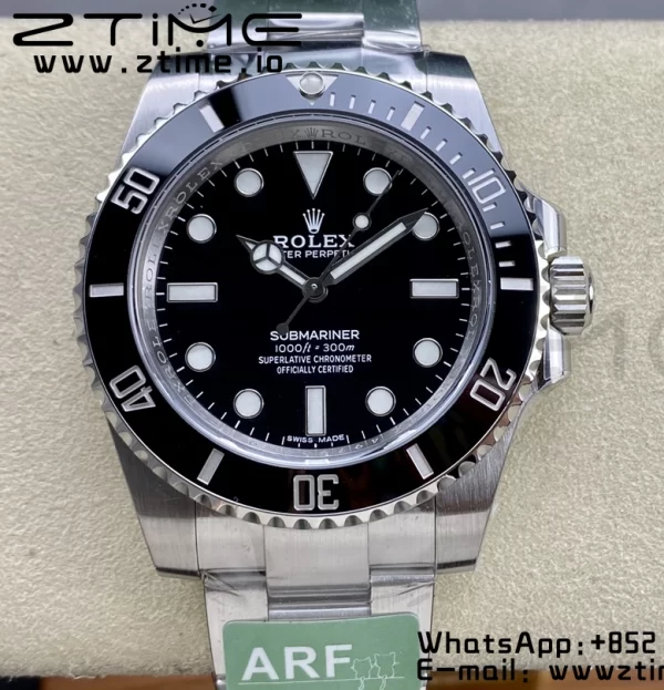 Rolex Submariner 114060 No Date ARF 1:1 Best Edition 904L SS Case and Bracelet SA3130 - Super Clone Watch | 1:1 Best Version