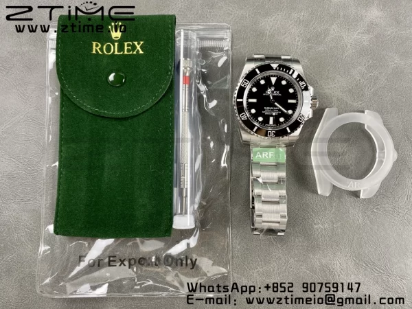 Rolex Submariner 114060 No Date ARF 1:1 Best Edition 904L SS Case and Bracelet SA3130 - Super Clone Watch | 1:1 Best Version