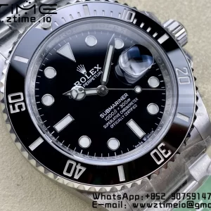 Rolex Submariner 41mm 126610 LN Μαύρο κεραμικό 904L Steel Clean 1:1 Best Edition VR3235 - Super Clone Watch | 1:1 Best Version
