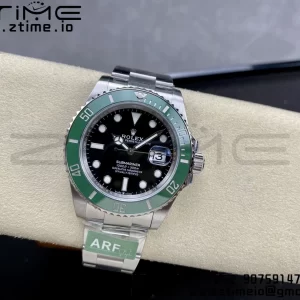 Rolex Submariner 41mm 126610 LV Kermit 904L Steel ARF 1:1 Best Edition VR3235 - Super Clone Watch | 1:1 Best Version