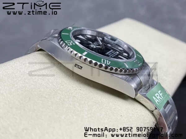 Rolex Submariner 41mm 126610 LV Kermit 904L Steel ARF 1:1 Best Edition VR3235 - Super Clone Watch | 1:1 Best Version