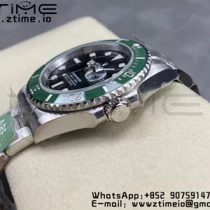 Rolex Submariner 41mm 126610 LV Kermit 904L Steel ARF 1:1 Best Edition VR3235 - Super Clone Watch | 1:1 Best Version