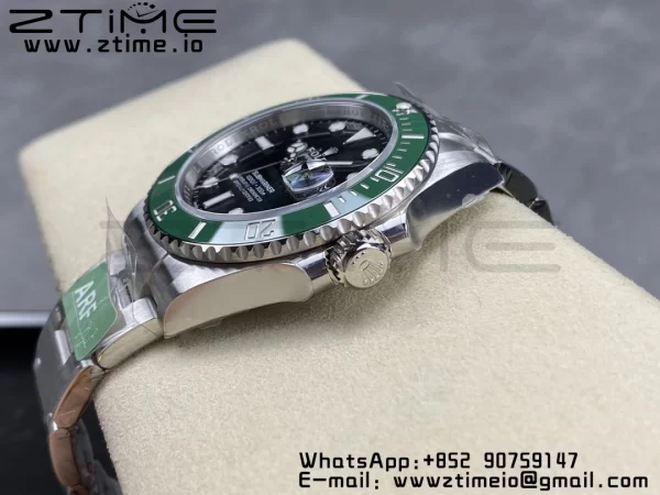 Rolex Submariner 41mm 126610 LV Kermit 904L Steel ARF 1:1 Best Edition VR3235 - Super Clone Watch | 1:1 Best Version