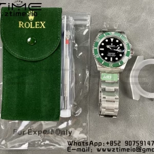 Rolex Submariner 41mm 126610 LV Kermit 904L Steel ARF 1:1 Best Edition VR3235 - Super Clone Watch | 1:1 Best Version