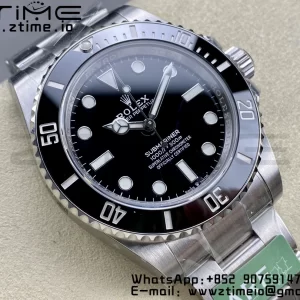 Rolex Submariner 41mm 124060 No Date 904L Steel Clean 1:1 Best Edition VR3230 - Super Clone Watch | 1:1 Best Version