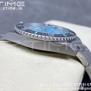 Rolex Submariner DIW Sandblasted VSF 1:1 Best Edition Tiffany Blue Dial on SS Bracelet VS3135 - Super Clone Watch | 1:1 Nejlepší verze