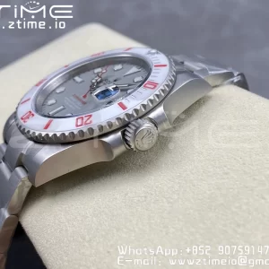 Rolex Submariner Sandblasted DIWF Best Edition White Bezel Gray Dial Dial on SS Bracelet VR3135 - Super Clone Watch | 1:1 Best Version