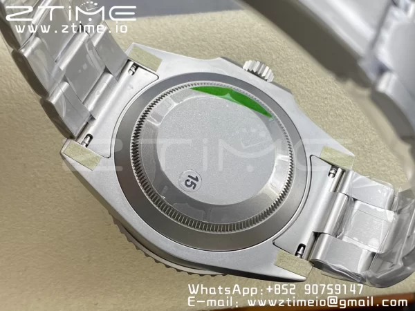Rolex Submariner Sandblasted DIWF Best Edition White Bezel Gray Dial Dial on SS Bracelet VR3135 - Super Clone Watch | 1:1 Best Version