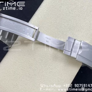 Rolex Submariner Sandblasted DIWF Best Edition White Bezel Gray Dial Dial on SS Bracelet VR3135 - Super Clone Watch | 1:1 Best Version