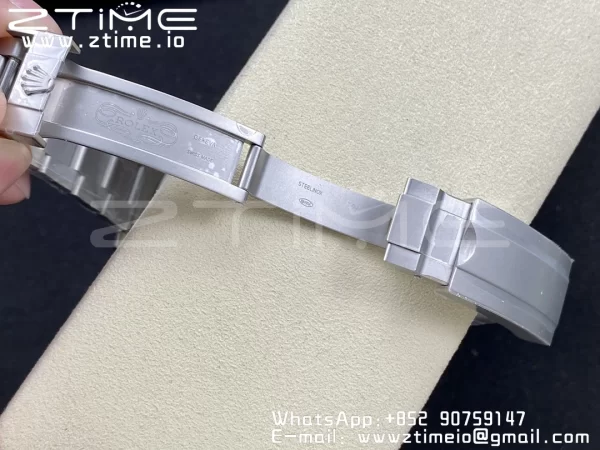 Rolex Submariner Sandblasted DIWF Best Edition White Bezel Gray Dial Dial on SS Bracelet VR3135 - Super Clone Watch | 1:1 Best Version