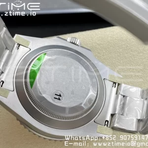 Rolex Submariner Sandblasted DIWF Best Edition White Bezel Pink Dial Dial on SS Bracelet VR3135 - Super Clone Watch | 1:1 Best Version