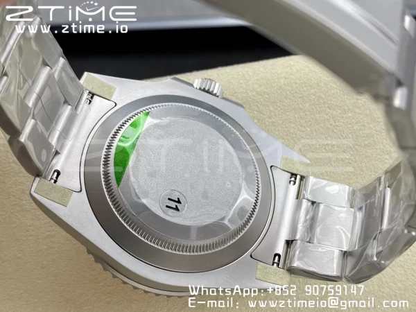 Rolex Submariner Sandblasted DIWF Best Edition White Bezel Pink Dial Dial on SS Bracelet VR3135 - Super Clone Watch | 1:1 Best Version