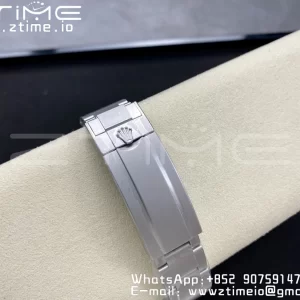 Rolex Submariner Sandblasted DIWF Best Edition White Bezel Pink Dial Dial on SS Bracelet VR3135 - Super Clone Watch | 1:1 Best Version