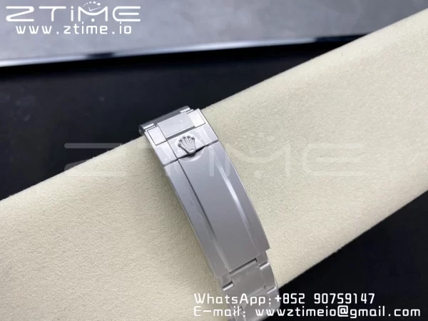 Rolex Submariner Sandblasted DIWF Best Edition White Bezel Pink Dial Dial on SS Bracelet VR3135 - Super Clone Watch | 1:1 Best Version