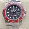 Rolex Submariner DIW Sandblasted VSF 1:1 Best Edition Orange Ceramic Bezel Carbon Dial on SS Bracelet VS3135 - Super Clone Watch | 1:1 Best Version