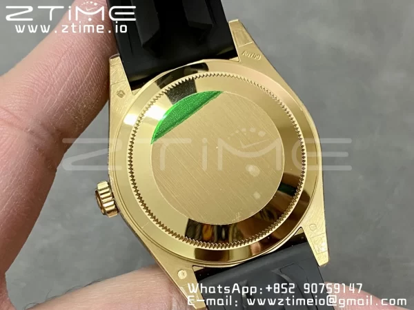 Rolex Skydweller 336238 YG Noob Best Edition White Dial on Oysterflex Strap A23J - Super Clone Watch | 1:1 Best Version