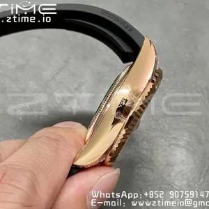 Rolex Skydweller 326235 RG Noob Best Edition White Dial on Oysterflex hihna A23J - Super Clone Watch | 1:1 Paras versio