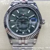 ロレックス スカイドゥエラー 326934 SS Noob ベストエディション グリーンダイアル SSジュビリーブレスレット A23J - スーパークローン時計｜1:1 ベストバージョン