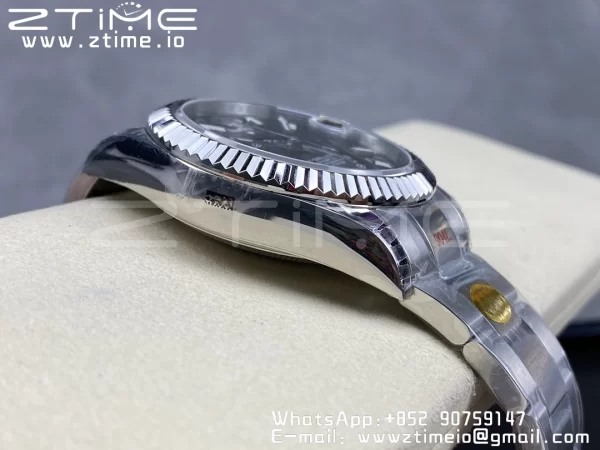ロレックス スカイドゥエラー 326934 SS Noob ベストエディション ブラックダイヤル SSブレスレット A23J - スーパークローン時計｜1:1 ベストバージョン