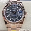 Rolex Skydweller 336935 RG Noob Best Edition Blaues Zifferblatt am RG Armband A23J - Super Clone Watch | 1:1 Best Version