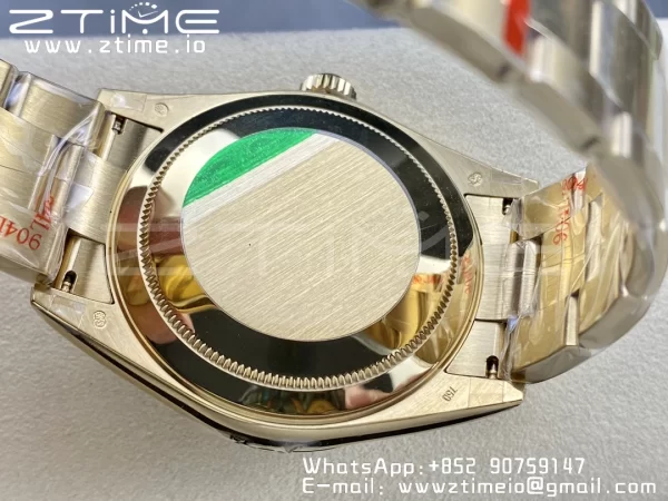 Rolex Skydweller 326938 YG Noob Best Edition Black Dial on YG Bracelet A23J - Super Clone Watch | 1:1 Best Version