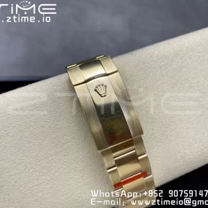 Rolex Skydweller 326938 YG Noob Best Edition Black Dial on YG Bracelet A23J - Super Clone Watch | 1:1 Best Version
