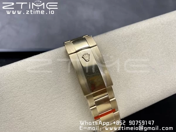 Rolex Skydweller 326938 YG Noob Best Edition Black Dial on YG Bracelet A23J - Super Clone Watch | 1:1 Best Version