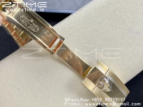 Rolex Skydweller 326938 YG Noob Mejor Edición Esfera Blanca en YG Pulsera A23J - Super Clone Watch | 1:1 Mejor Versión