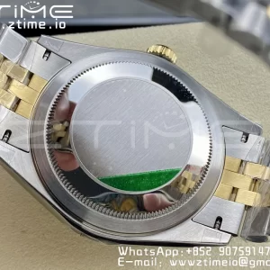 Rolex Skydweller 326933 SS/YG Noob Best Edition Schwarzes Zifferblatt auf SS/YG Jubilee Armband A23J - Super Clone Watch | 1:1 Best Version