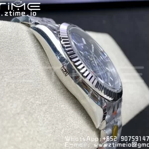 Rolex Skydweller 326934 SS Noob Best Edition Blue Dial on SS  Jubilee Bracelet A23J - Super Clone Watch | 1:1 Best Version