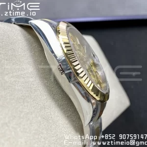 Rolex Skydweller 326933 SS/YG Noob Best Edition YG Dial on SS/YG Jubilee Bracelet A23J - Super Clone Watch | 1:1 Best Version