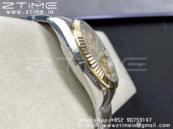 Rolex Skydweller 326933 SS/YG Noob Best Edition YG Dial on SS/YG Jubilee Bracelet A23J - Super Clone Watch | 1:1 Best Version