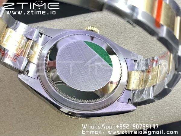 Rolex Skydweller 326933 SS/YG Noob Best Edition White Dial on SS/YG Bracelet A23J - Super Clone Watch | 1:1 Best Version