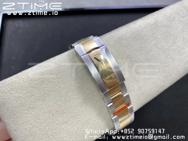 Rolex Skydweller 326933 SS/YG Noob Best Edition White Dial on SS/YG Bracelet A23J - Super Clone Watch | 1:1 Best Version