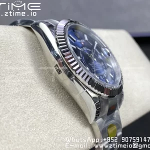 Rolex Skydweller 326934 SS Noob Best Edition Blue Dial on SS  Bracelet A23J - Super Clone Watch | 1:1 Best Version