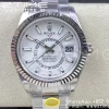 Rolex Skydweller 326934 SS Noob Best Edition White Dial on SS  Bracelet A23J - Super Clone Watch | 1:1 Best Version