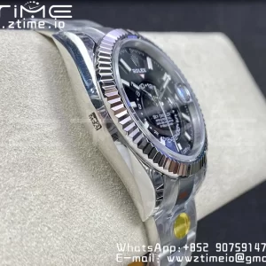 Rolex Skydweller 326934 SS Noob Best Edition Black Dial on SS  Bracelet A23J - Super Clone Watch | 1:1 Best Version