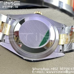 Rolex Skydweller 326933 SS/YG Noob Best Edition Quadrante nero su bracciale SS/YG A23J - Orologio Super Clone | 1:1 Miglior Versione