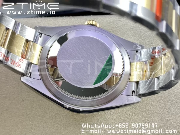 Rolex Skydweller 326933 SS/YG Noob Best Edition Quadrante nero su bracciale SS/YG A23J - Orologio Super Clone | 1:1 Miglior Versione