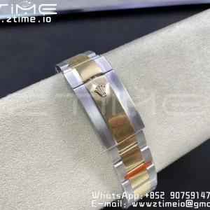 Rolex Skydweller 326933 SS/YG Noob Best Edition Quadrante nero su bracciale SS/YG A23J - Orologio Super Clone | 1:1 Miglior Versione
