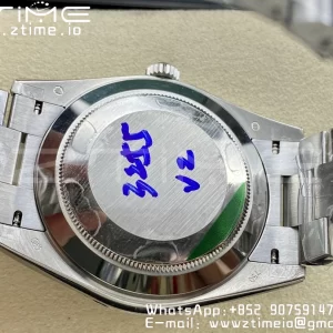 Rolex DayDate 228236 40mm GMF 1:1 Best Edition Cadran bleu Index romains Lunette cannelée sur bracelet SS A2836 (Tungsten Heavy Version) - Super Clone Watch | 1:1 Best Version