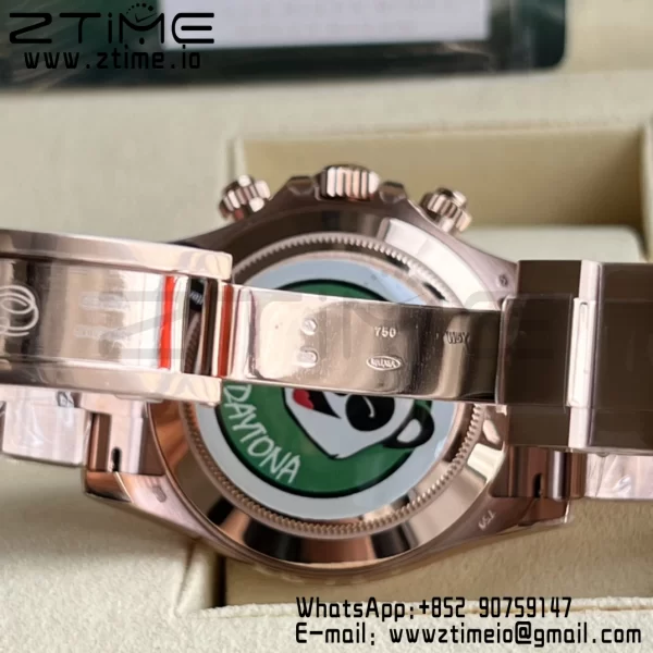 Rolex Daytona 116505 BTF 1:1 Best Edition Black Diamonds Dial on RG Bracelet SA4130 - Super Clone Watch | 1:1 Best Version