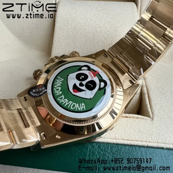Rolex Daytona 116508 BTF 1:1 Best Edition YG/Black Dial on YG Bracelet SA4130 - Super Clone Watch | 1:1 Best Version