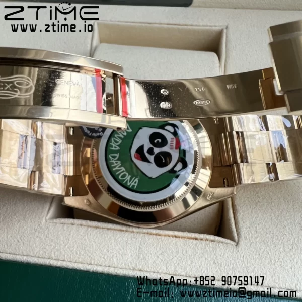Rolex Daytona 116508 BTF 1:1 Best Edition YG/Black Dial on YG Bracelet SA4130 - Super Clone Watch | 1:1 Best Version