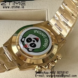 Rolex Daytona 116508 BTF 1:1 Best Edition Green Dial on YG Bracelet SA4130 - Super Clone Watch | 1:1 Best Version