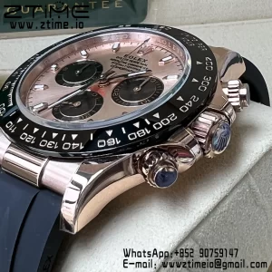 Rolex Rolex Daytona 116515 BTF 1:1 Best Edition RG Dial on Oysterflex Rubber Strap SA4130 V2 - Super Clone Watch | 1:1 Best Version
